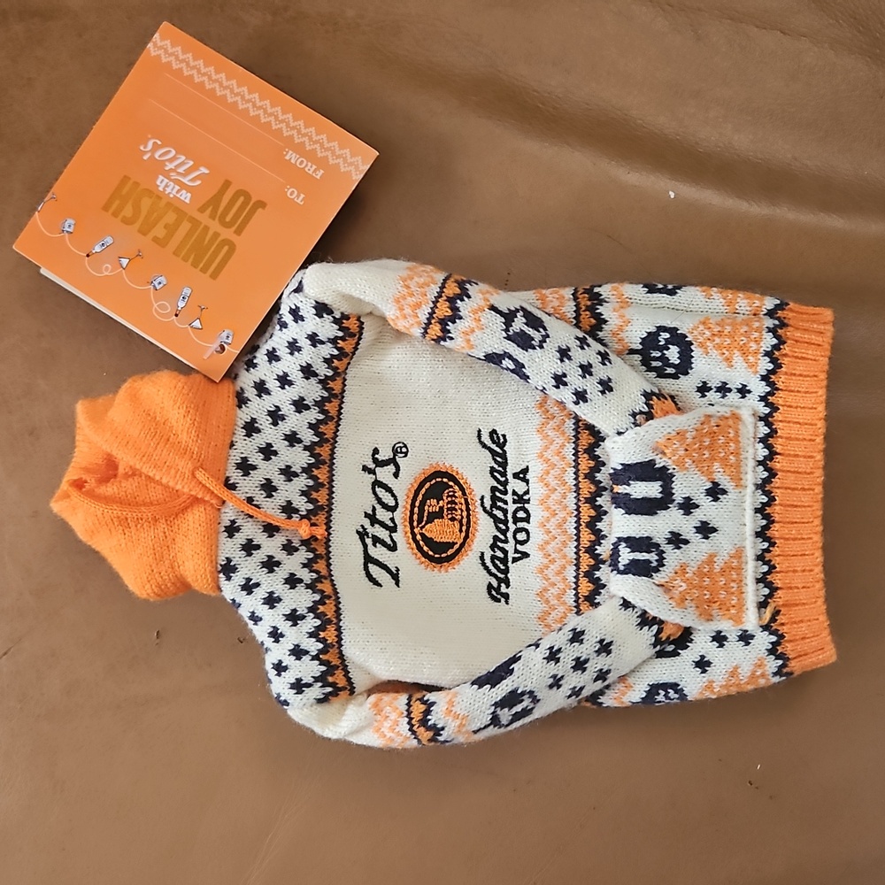 Titos bottle sweater 2024
